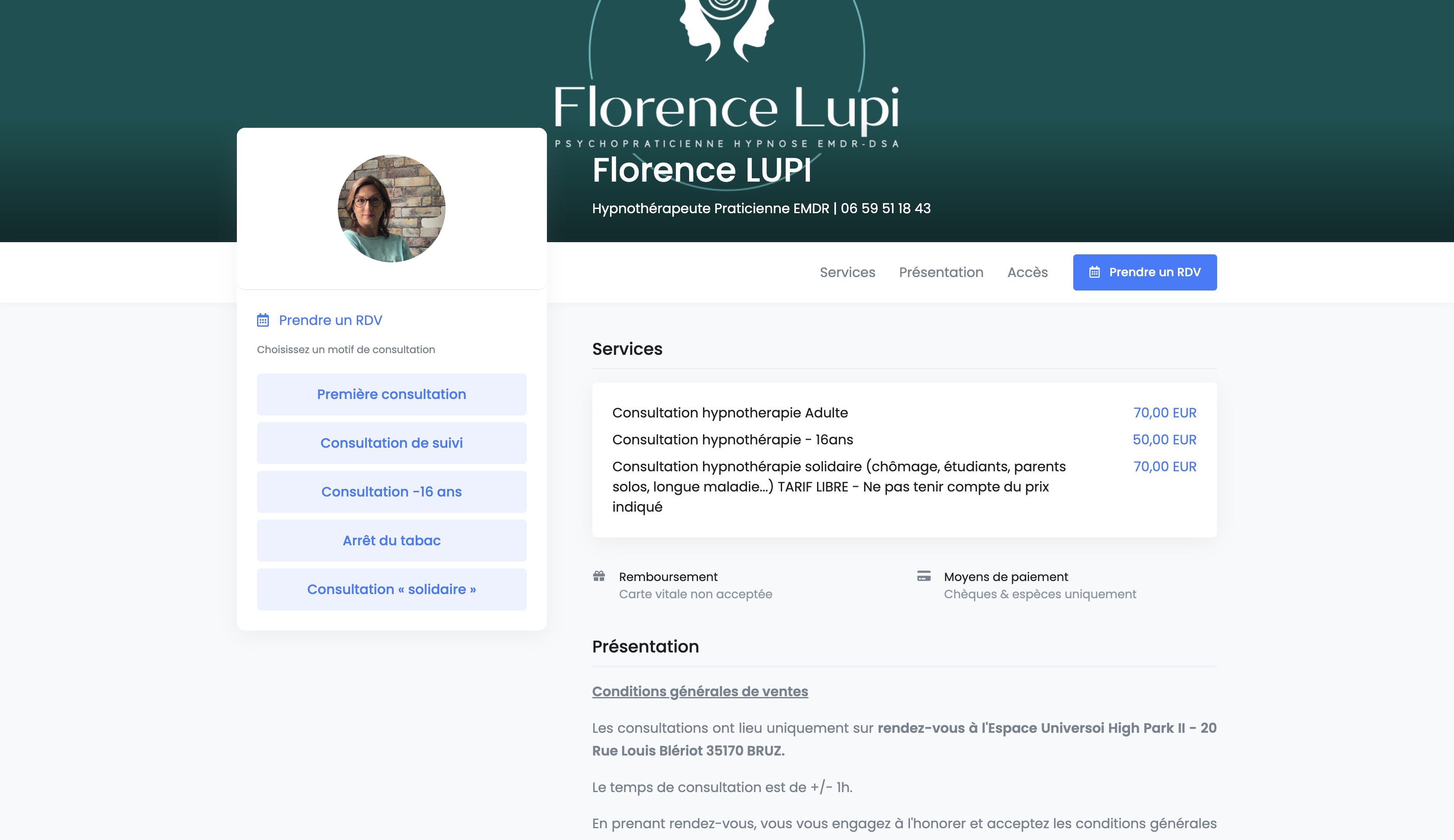 Florence Lupi - Hypnothérapeute Praticienne EMDR.jpeg | PERF'ORTHO